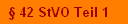   42 StVO Teil 1