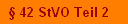   42 StVO Teil 2