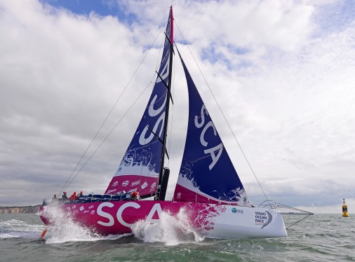 Volvo Ocean Race Segelboot